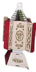 فانوس رمضان 2 متر مربع موديل 112