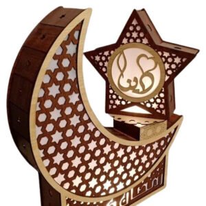 فانوس رمضان هلال ونجمة موديل 13