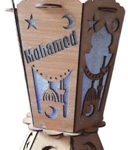 فانوس رمضان سداسى 37 سم موديل 130