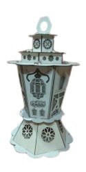 فانوس رمضان سداسى 45 سم موديل 131