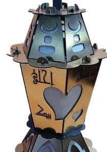 فانوس رمضان بقلب موديل 165