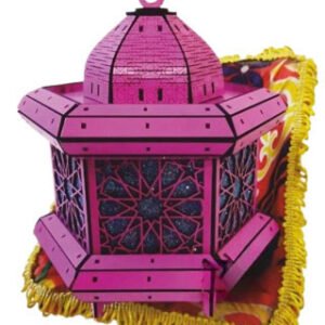 فانوس رمضان قنديل سداسى 25 سم موديل 172