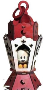 فانوس رمضان خماسى 30 سم موديل 46