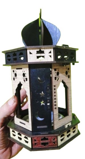 فانوس رمضان مبخرة موديل 62