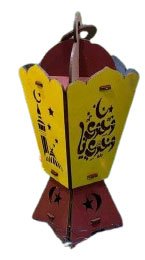 فانوس رمضان رباعى 20 سم موديل 75