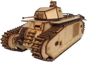 3D دبابة موديل 21