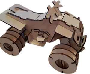 3D دراجة موديل 17