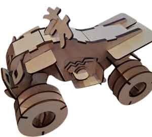 3D دراجة موديل 86