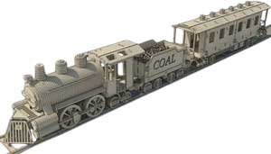 3D قطار موديل 15