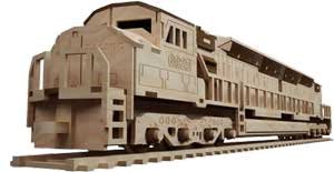 3D قطار موديل 3