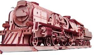 3D قطار موديل 39