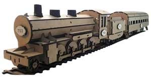 3D قطار موديل 54