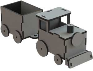 3D قطار موديل 62